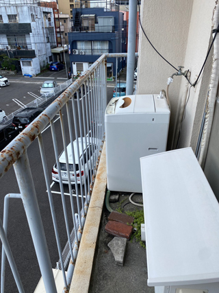 ベランダのビフォア