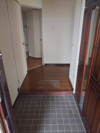 玄関のアフター