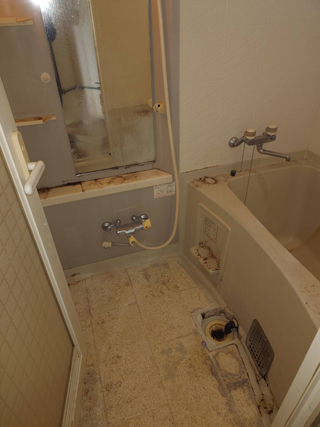 浴室のアフター
