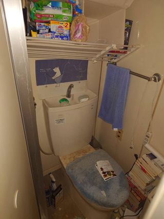 トイレのビフォア