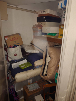 廊下収納のビフォア