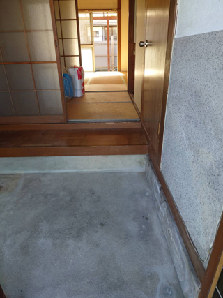 玄関のアフター