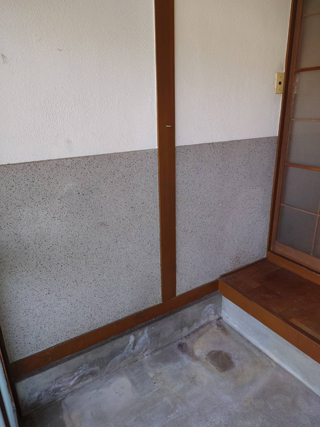 玄関のアフター