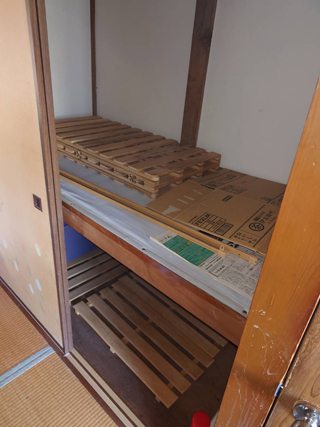 廊下収納のビフォア