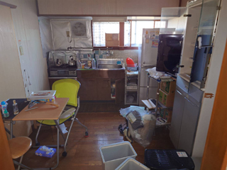 キッチンのビフォア