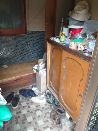 玄関のビフォア