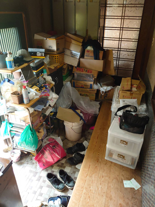 玄関2のビフォア