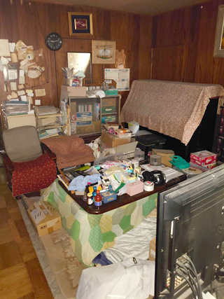 リビングのビフォア