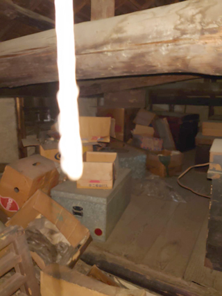 屋根裏のビフォア