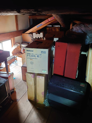 屋根裏2のビフォア