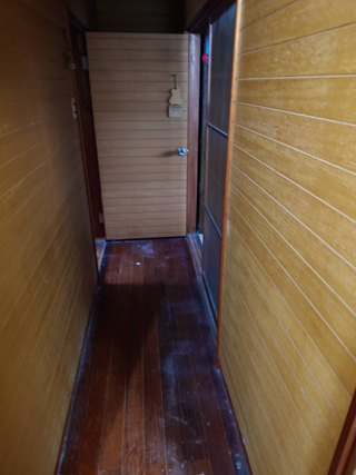 廊下のアフター