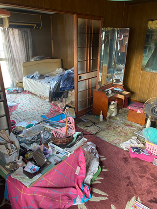 部屋１から部屋２のビフォア