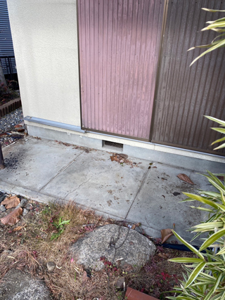 家の外周のアフター