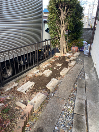 倉庫のアフター