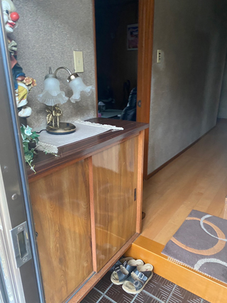 玄関のビフォア