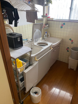 洗面のビフォア