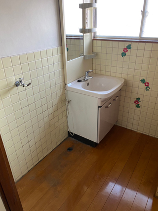 洗面のアフター