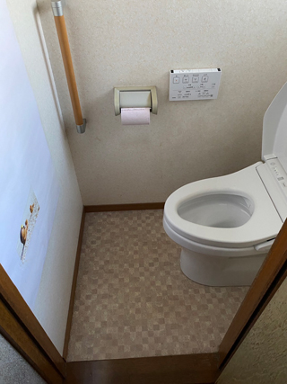 トイレのアフター