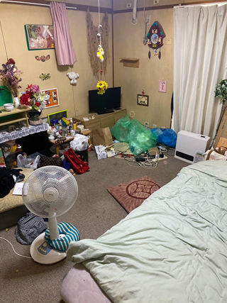 部屋２のビフォア