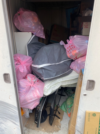 部屋３押し入れのビフォア