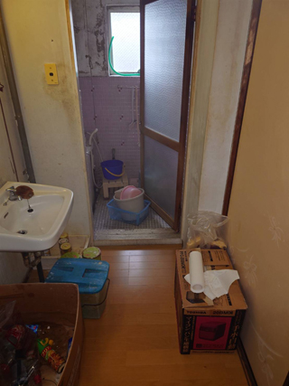 洗面のビフォア