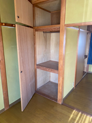 部屋4収納のアフター