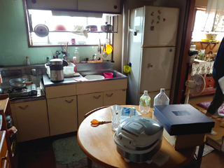 キッチンのビフォア