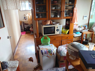 キッチンのビフォア