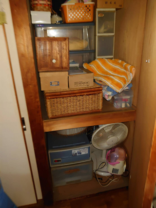 キッチン収納のビフォア