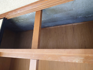 部屋２押し入れのアフター