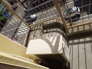 ベランダのアフター