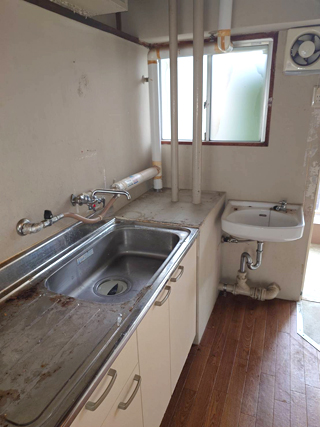 キッチンのアフター