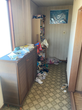 玄関のビフォア