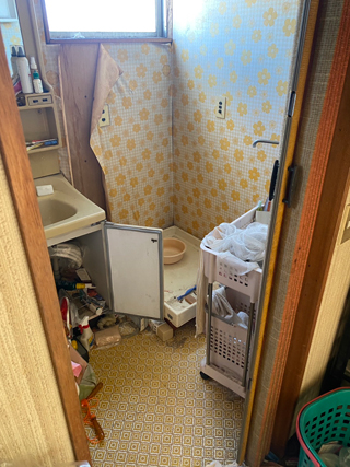 洗面のビフォア