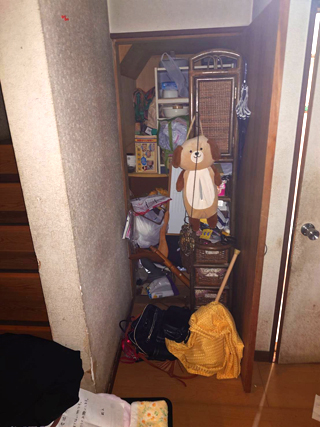 キッチン収納のビフォア