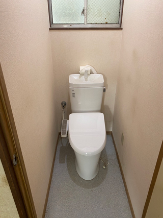 トイレのアフター