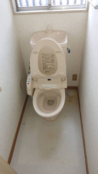 トイレのアフター
