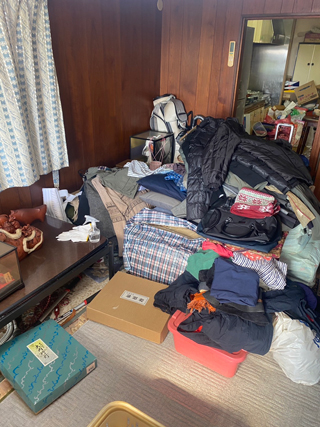 リビングのビフォア