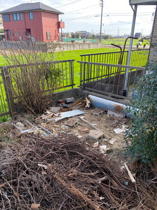 倉庫のアフター