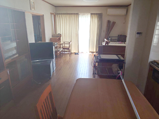 リビングのビフォア