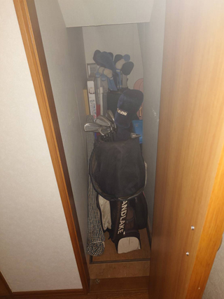 廊下物入のビフォア