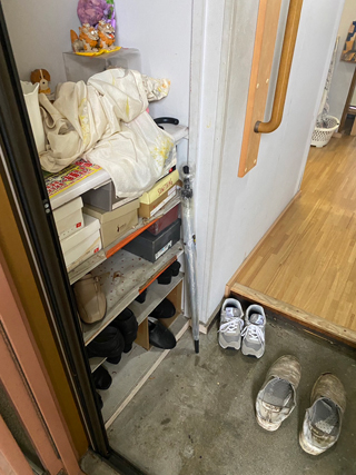 玄関のビフォア