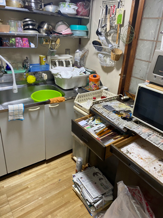 キッチンのビフォア