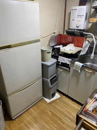 キッチンのビフォア