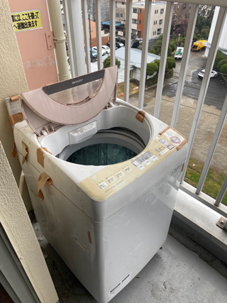 ベランダのビフォア