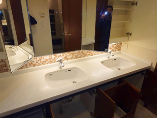 洗面のアフター