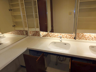 洗面のアフター