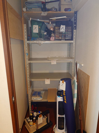 廊下収納のビフォア