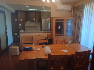 ダイニングのビフォア