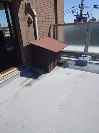 ベランダのビフォア